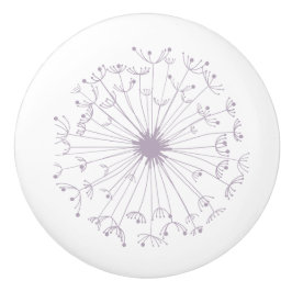 Keramisk knopp för grå färg- och vitmaskros