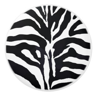 Keramisk knopp för zebra tryck