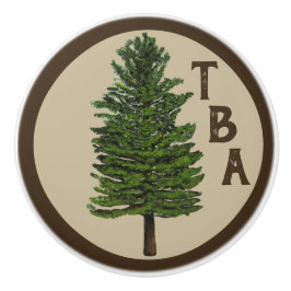 Keramisk knopp från gräs Träd