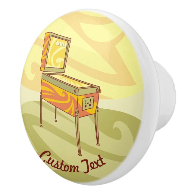 Keramisk knopp från Pinball maskin (Höger)