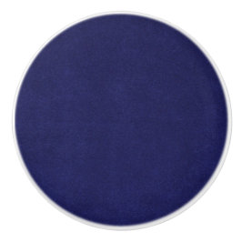 Keramisk knopp med royal Blue and White Round Anpa