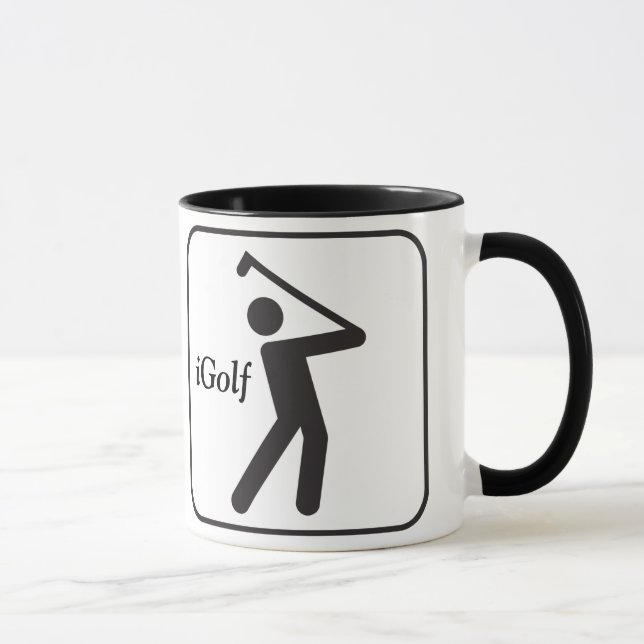 keramisk mugg för iGolf (Höger)