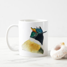 Keramisk mugg med Horned Sungem-design