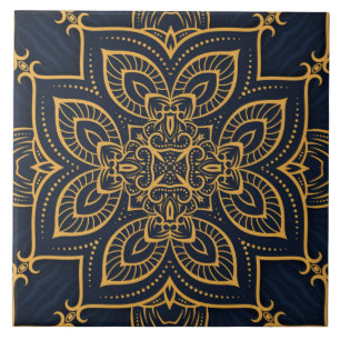 keramisk panel av svart guld, svart, mönster kakelplatta