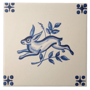 Keramisk platta - Hare Wild Life Kakelplatta
