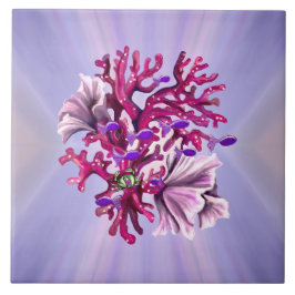 keramisk plattor för sjöjungfru av lila hav kakelplatta