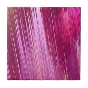 Keramisk plattor Rosa Brush Mönster Kakelplatta