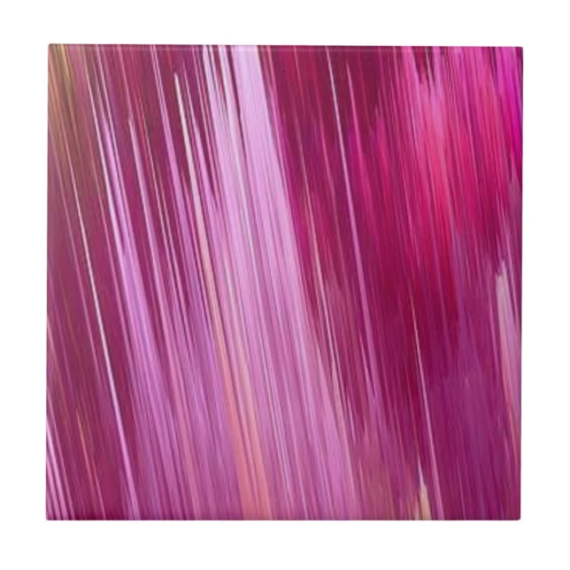 Keramisk plattor Rosa Brush Mönster Kakelplatta (Framsidan)