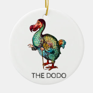 Keramisk prydnad för Dodo Julgransprydnad Keramik