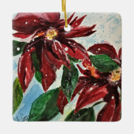 Keramisk prydnadsföremål julgransprydnad keramik