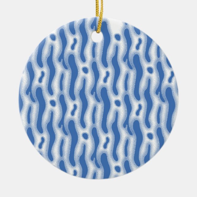 Keramisk prydnadsföremål julgransprydnad keramik (Framsidan)