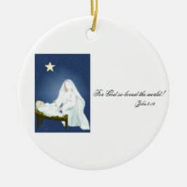 Keramisk prydnadsföremål julgransprydnad keramik