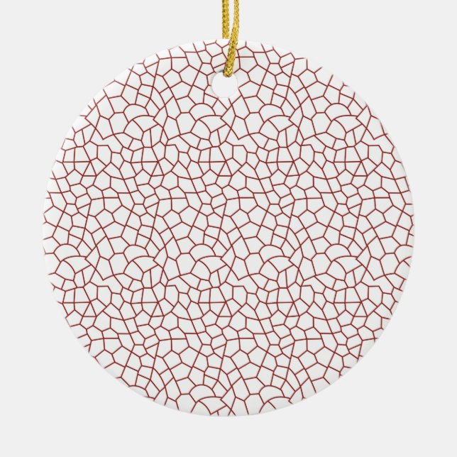 Keramisk prydnadsföremål julgransprydnad keramik (Framsidan)