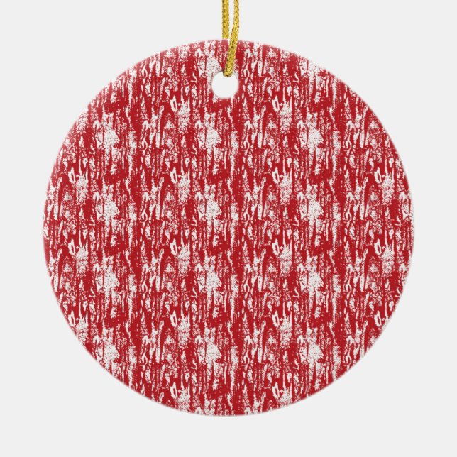 Keramisk prydnadsföremål julgransprydnad keramik (Framsidan)