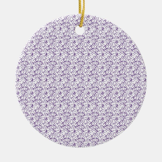 Keramisk prydnadsföremål julgransprydnad keramik (Framsidan)