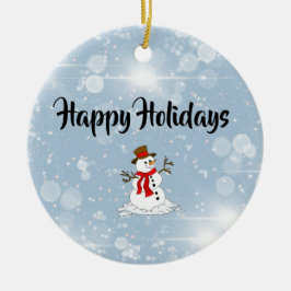 Keramisk prydnadsföremål julgransprydnad keramik