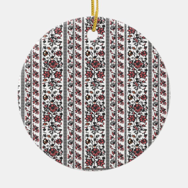 Keramisk prydnadsföremål julgransprydnad keramik (Framsidan)