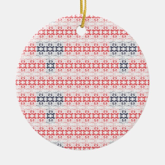 Keramisk prydnadsföremål julgransprydnad keramik (Framsidan)