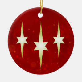 Keramisk prydnadsföremål julgransprydnad keramik