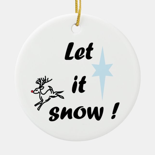 Keramisk prydnadsföremål julgransprydnad keramik (Framsidan)