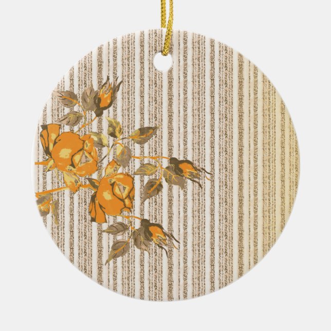 Keramisk prydnadsföremål julgransprydnad keramik (Framsidan)