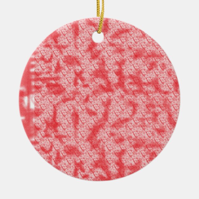 Keramisk prydnadsföremål julgransprydnad keramik (Framsidan)