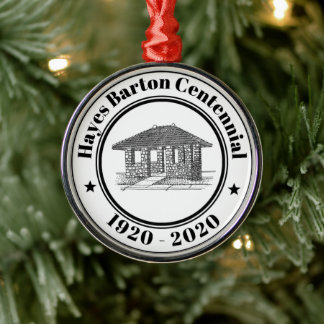 Keramisk prydnadsföremål julgransprydnad metall