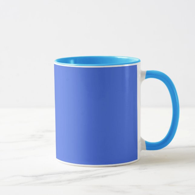 Keramisk Royal Blue kaffemugg för daglig användnin (Höger)