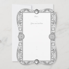 Keramisk snöre Grått