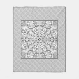 Keramisk Snöre Grått Fleecefilt