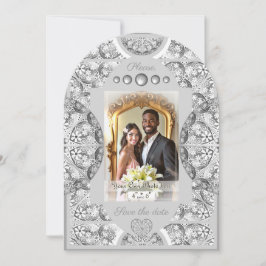 Keramisk snöre Grått Inbjudningar