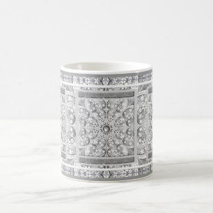 Keramisk snöre Grått Kaffemugg