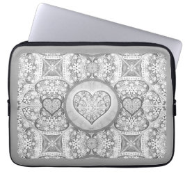 Keramisk snöre Grått Laptop Fodral