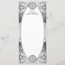 Keramisk Snöre grått Meny