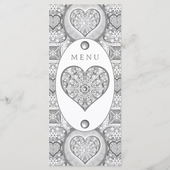 Keramisk Snöre grått Meny (Baksida)