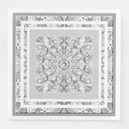 Keramisk Snöre Grått Pappersservett