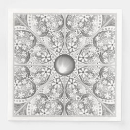 Keramisk Snöre Grått Pappersservett