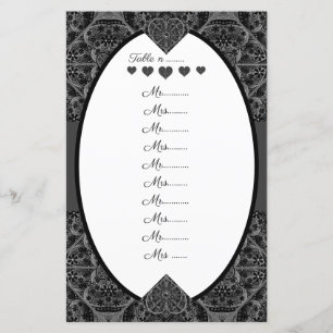 Keramisk Snöre svart