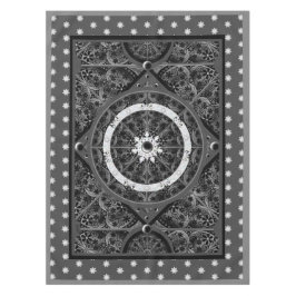 Keramisk snöre svart och snöflake