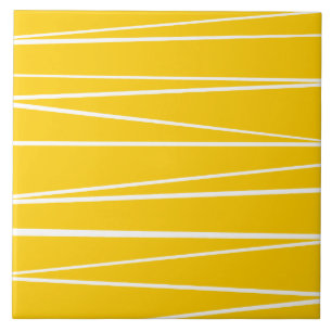 Keramisk spanjorrandgult belägger med tegel kakelplatta