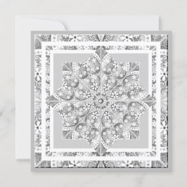 Keramisk spets Grå svart kort