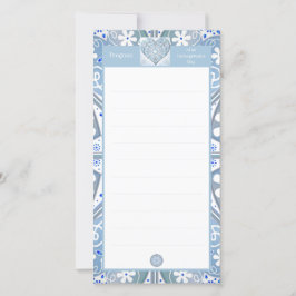 Keramisk spets ljusblå