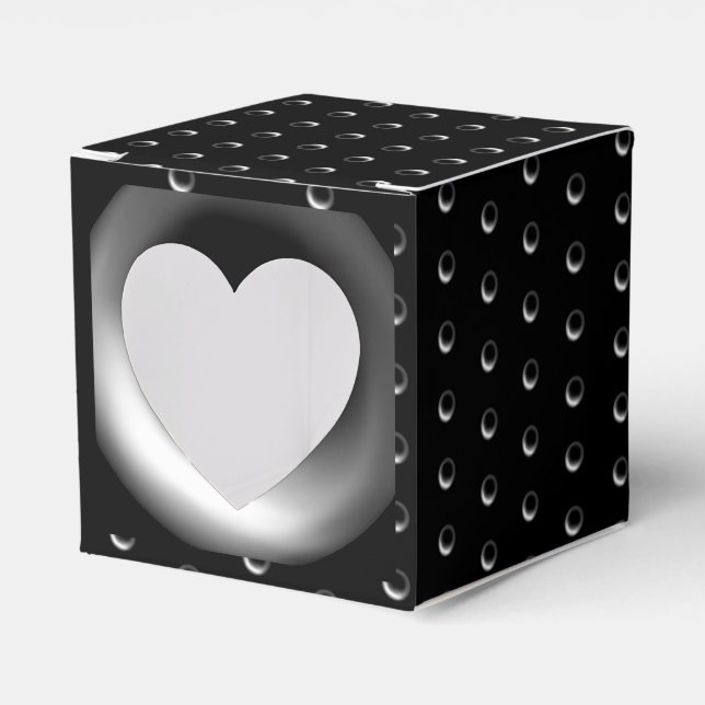 Keramisk spets svart presentaskar (Framsidan Sidan)