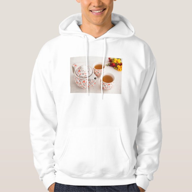 Keramisk Teauppsättning Sweatshirt (Framsida)