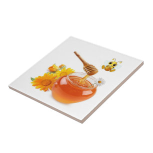 Keramisk Tile Honungsbi Kakelplatta