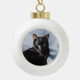 Keramiska bollhusdjurprydnadar julgranskula keramik