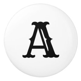 Keramiska brevknoppgammala västern knopp