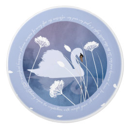 Keramiska dörröppningen svan Sång Knopp