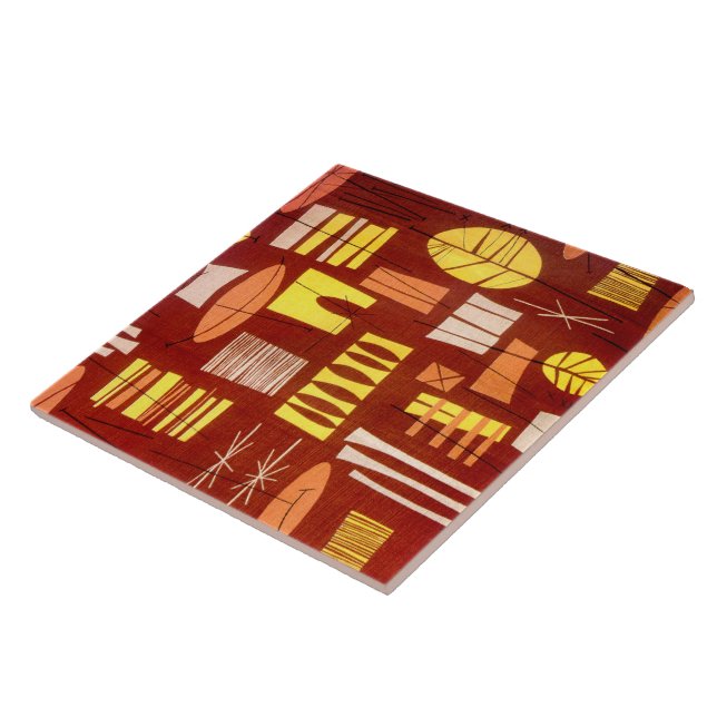 Keramiska GEOMETRISKA 2 belägger med tegel 2 Kakelplatta (Sidan)