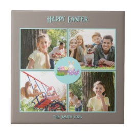 Keramiska keramiska glad påsk Önskemål Kakelplatta